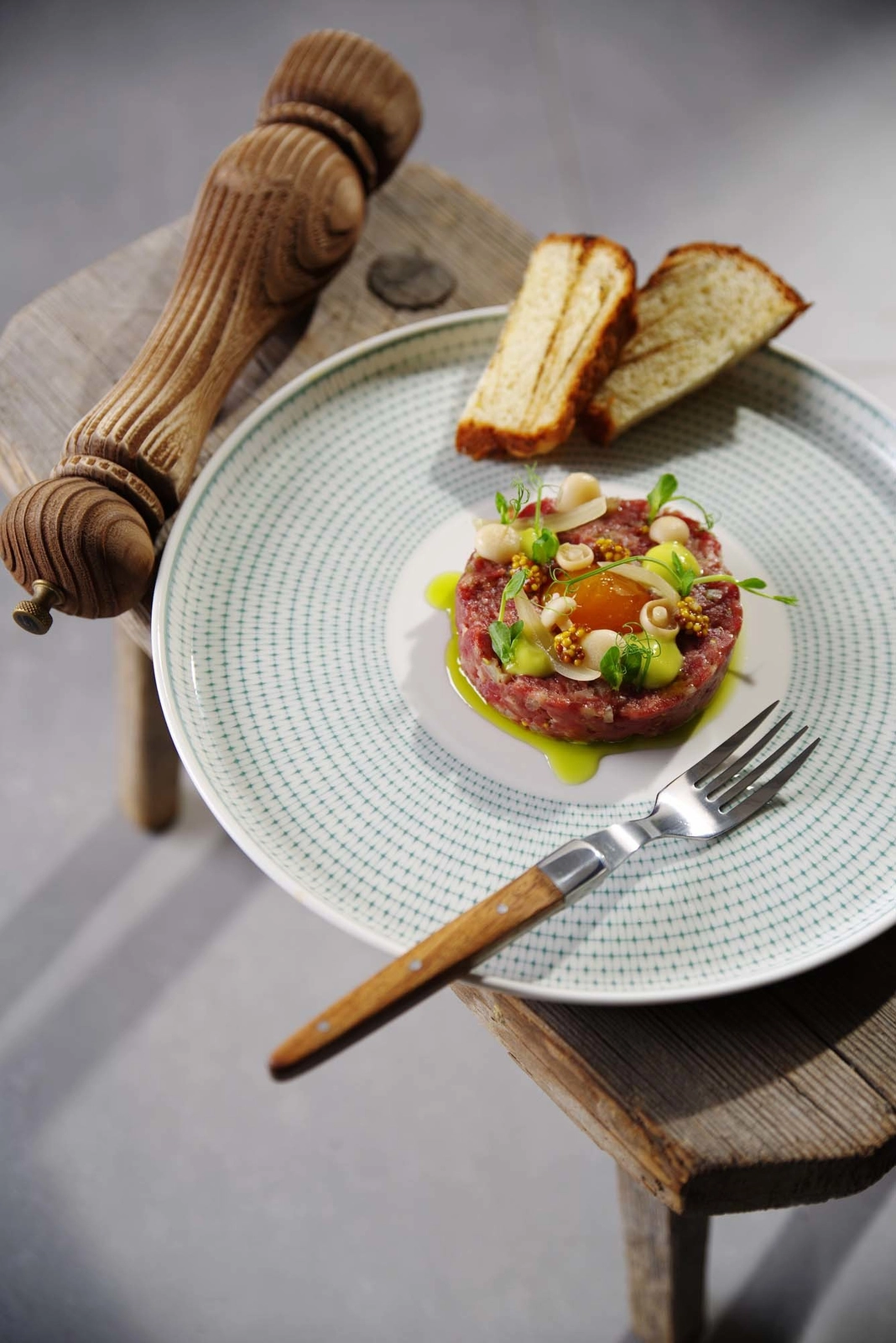 Talerz płytki, ⌀210 mm | FINE DINE, Verde