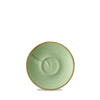 Spodek do espresso, Ø120 mm | CHURCHILL, Stonecast Sage Green