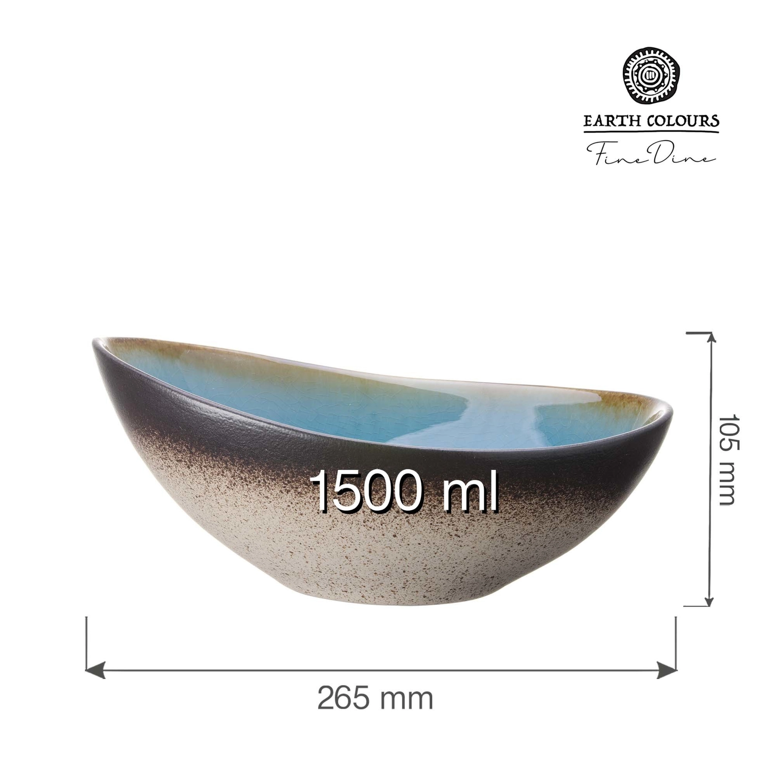 Misa owalna, 240 mm | FINE DINE, Lazur